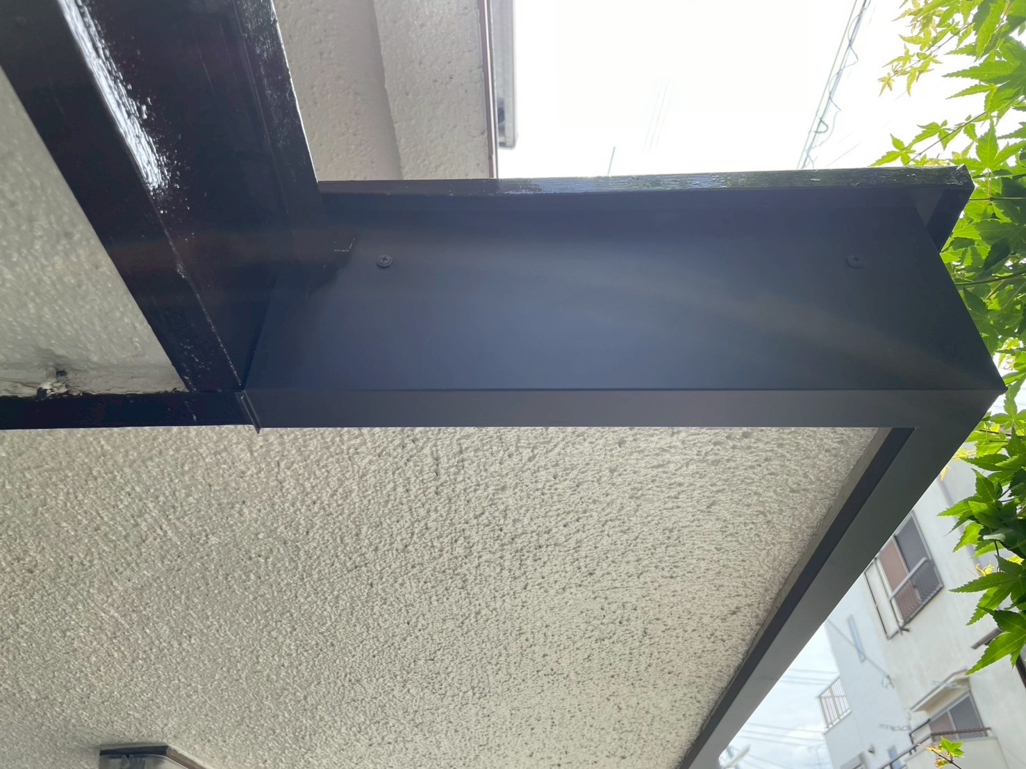 庇木部板金工事